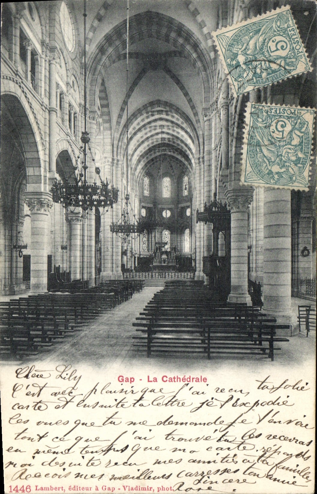 CPA Gap La Cathedrale 