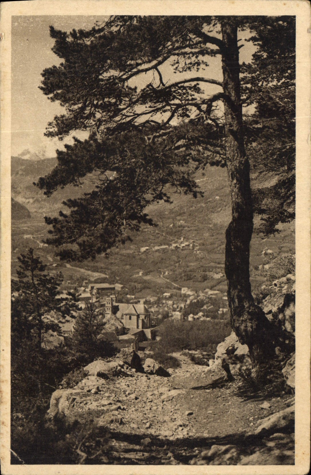 CPA Briancon vu des Salettes 