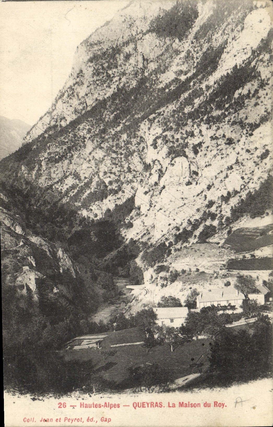 CPA Hautes Alpes Queyras La Maison du Roy