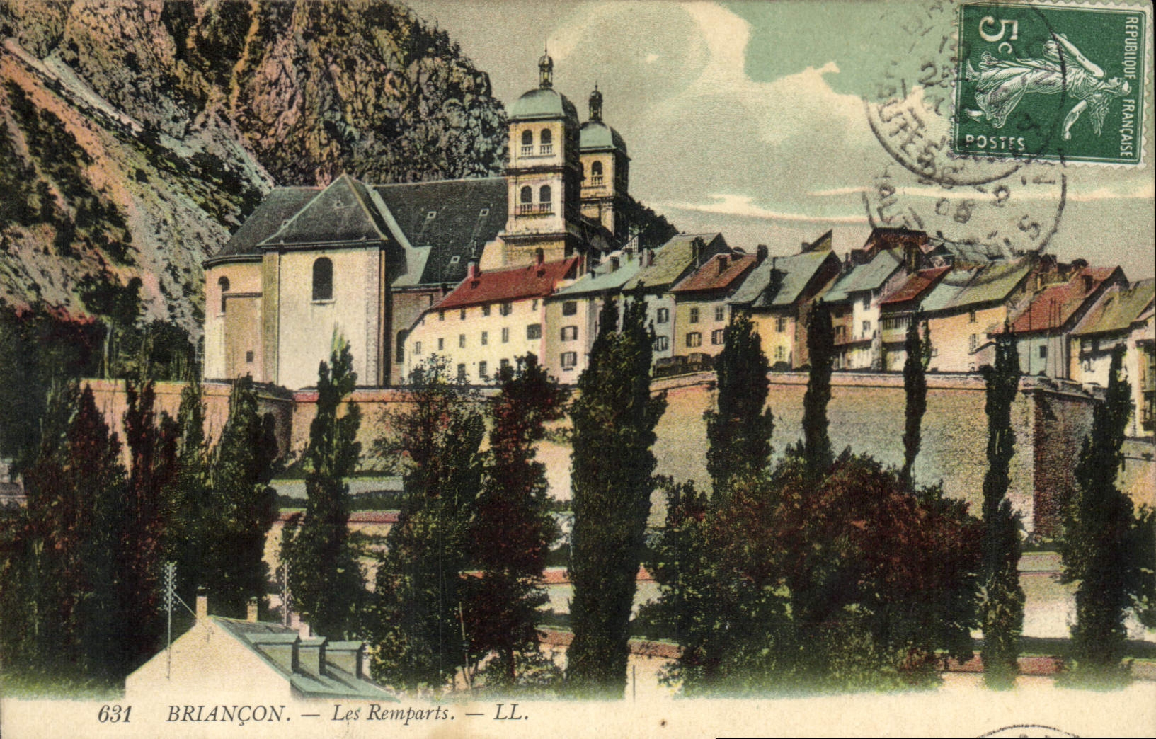 CPA Briancon Les Remparts 