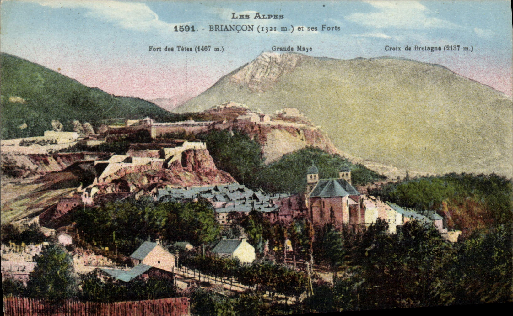 CPA Briancon et ses Forts 