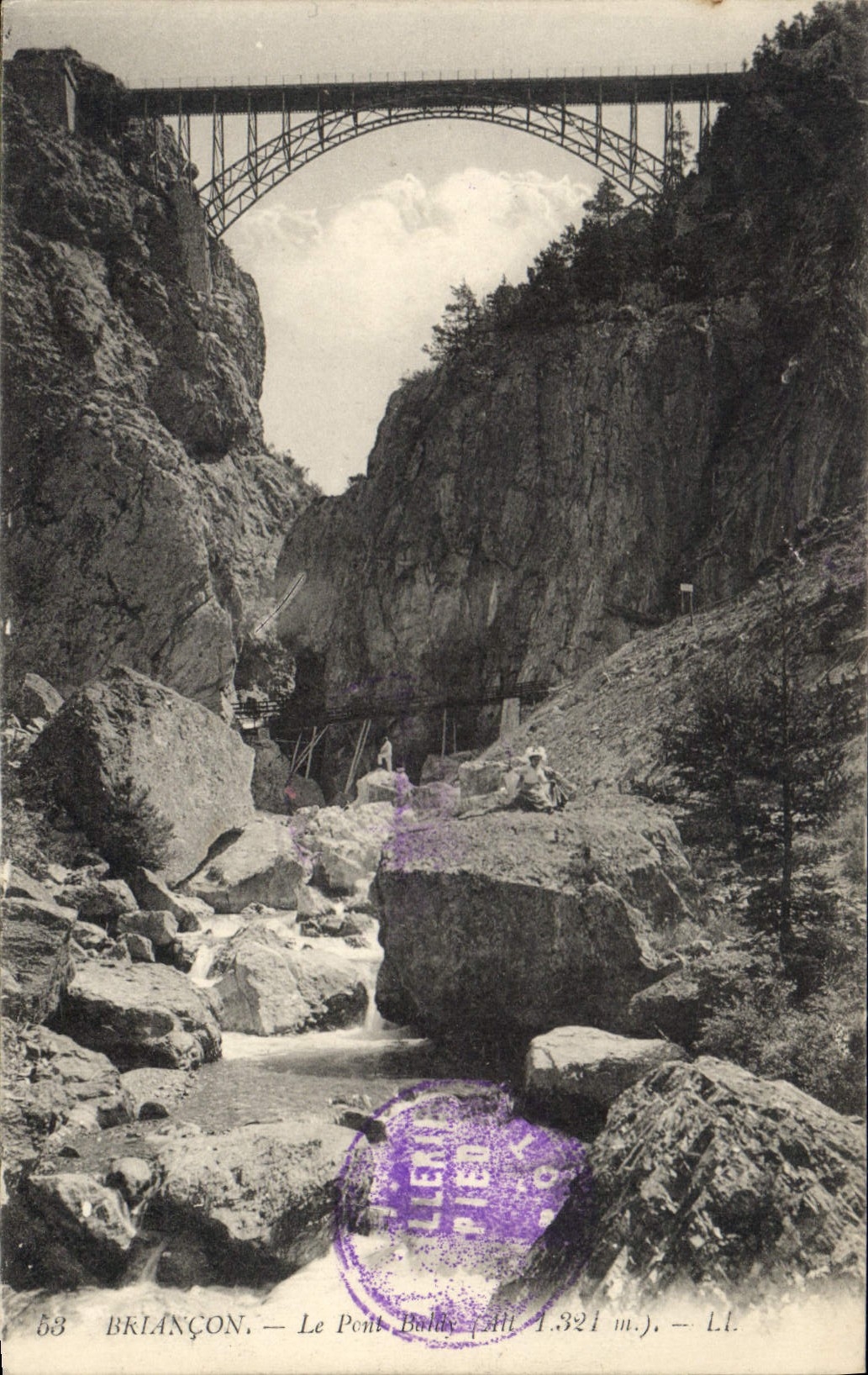 CPA Briancon Le Pont Baldy 