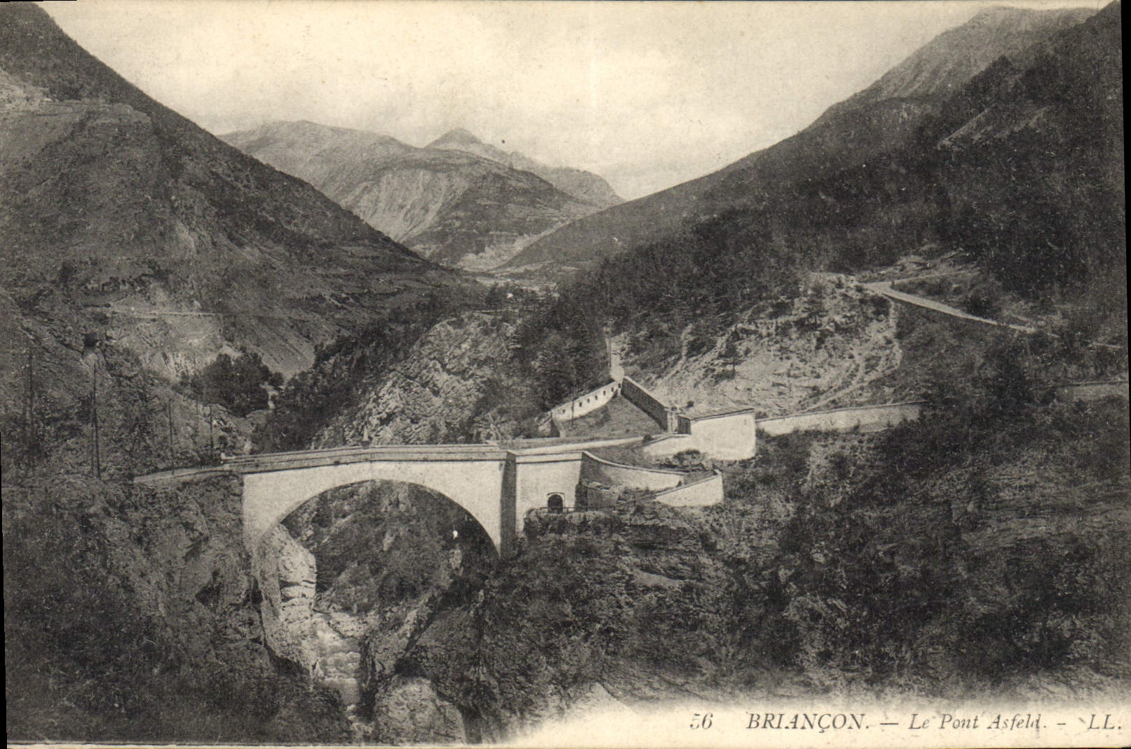 CPA Briancon Le Pont Asfeld 