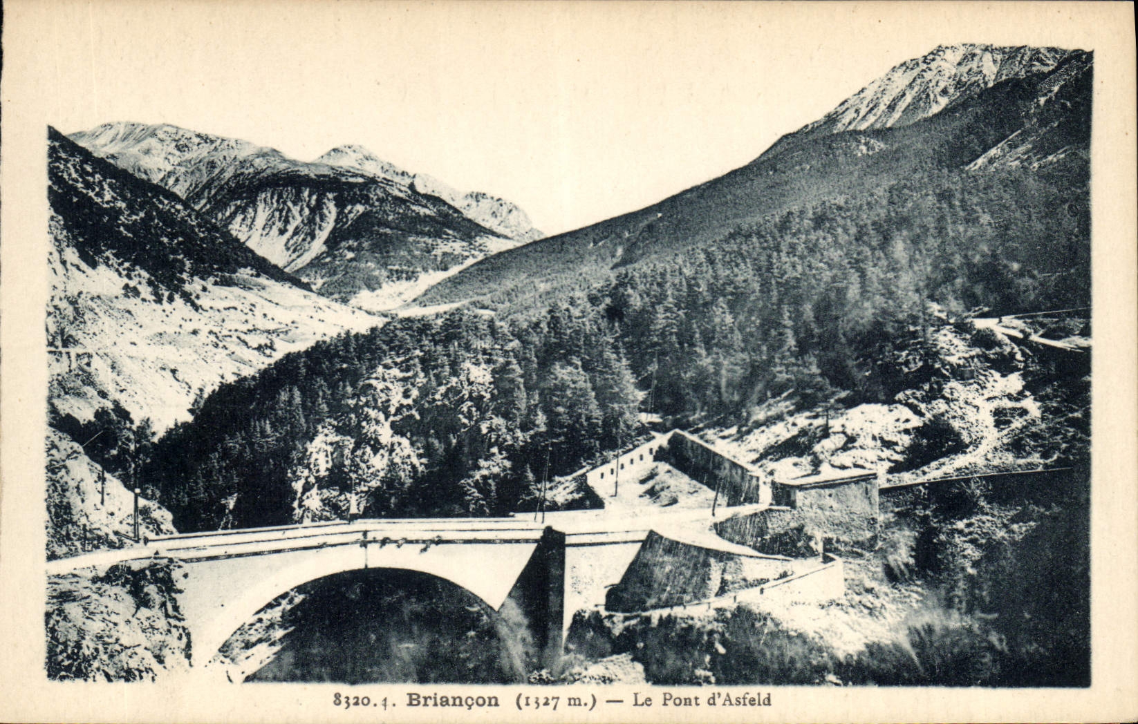 CPA Briancon Le Pont d'Asfeld 