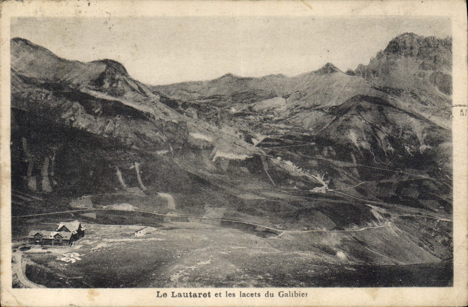 CPA Le Lautaret et les lacets du Galibier