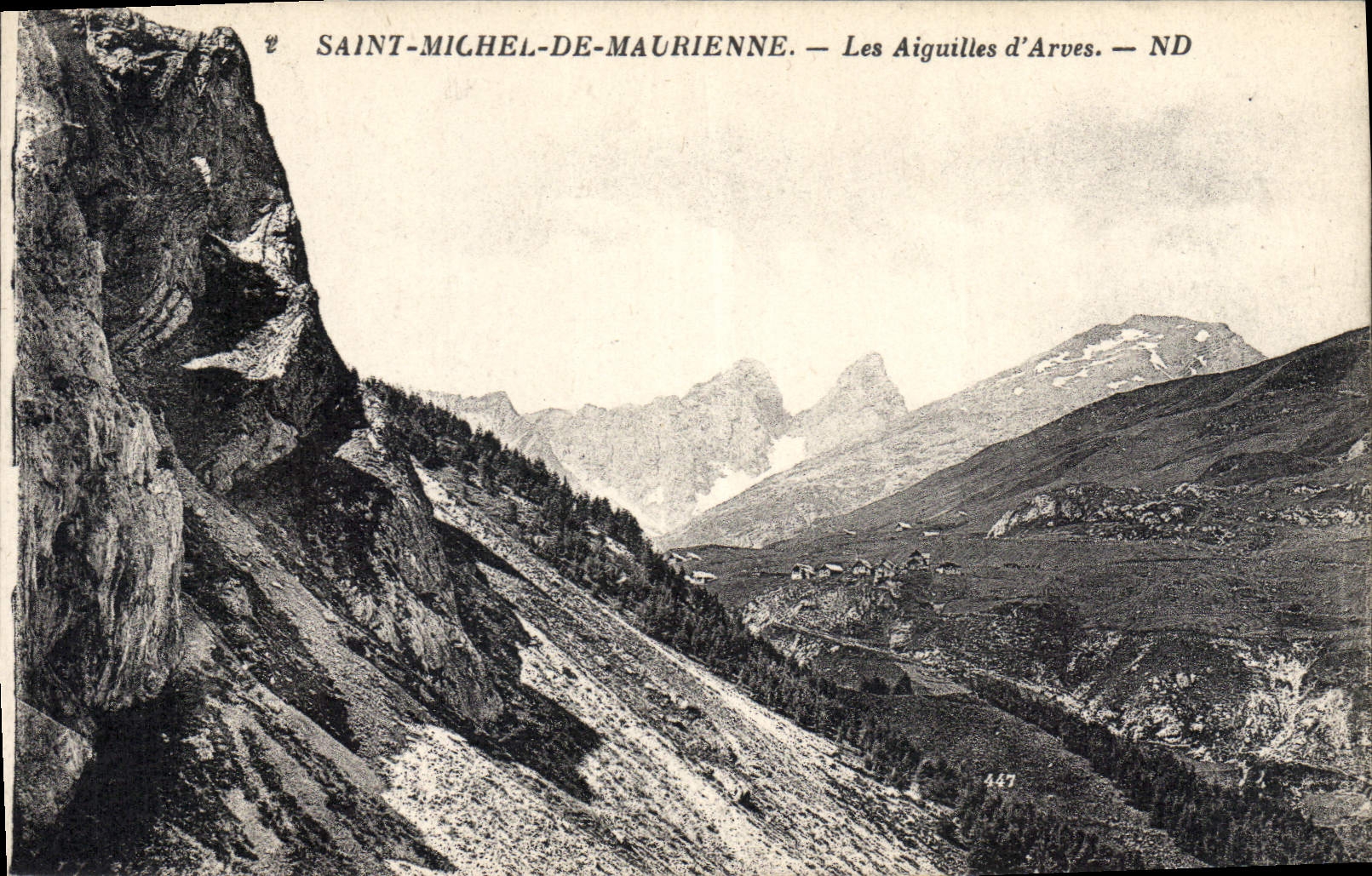 CPA Saint Michel de Maurienne Les Aiguilles d'Arves
