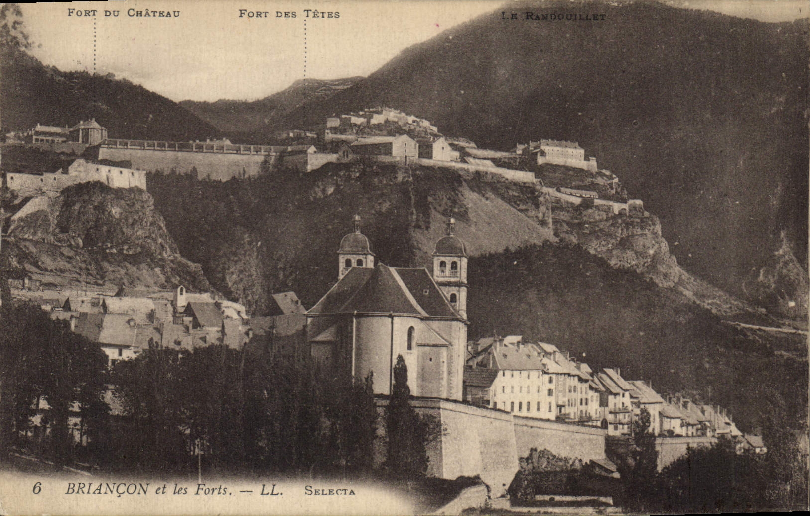 CPA Briancon et les Forts 