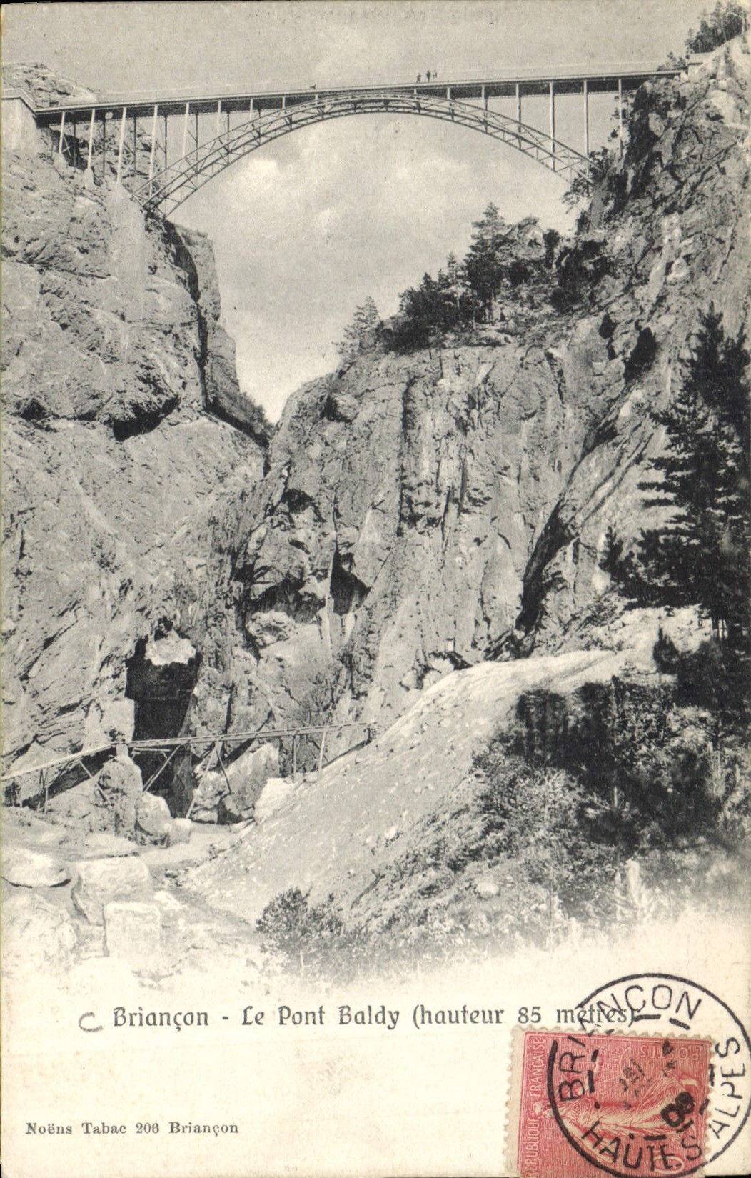 CPA Briancon Le Pont Baldy 