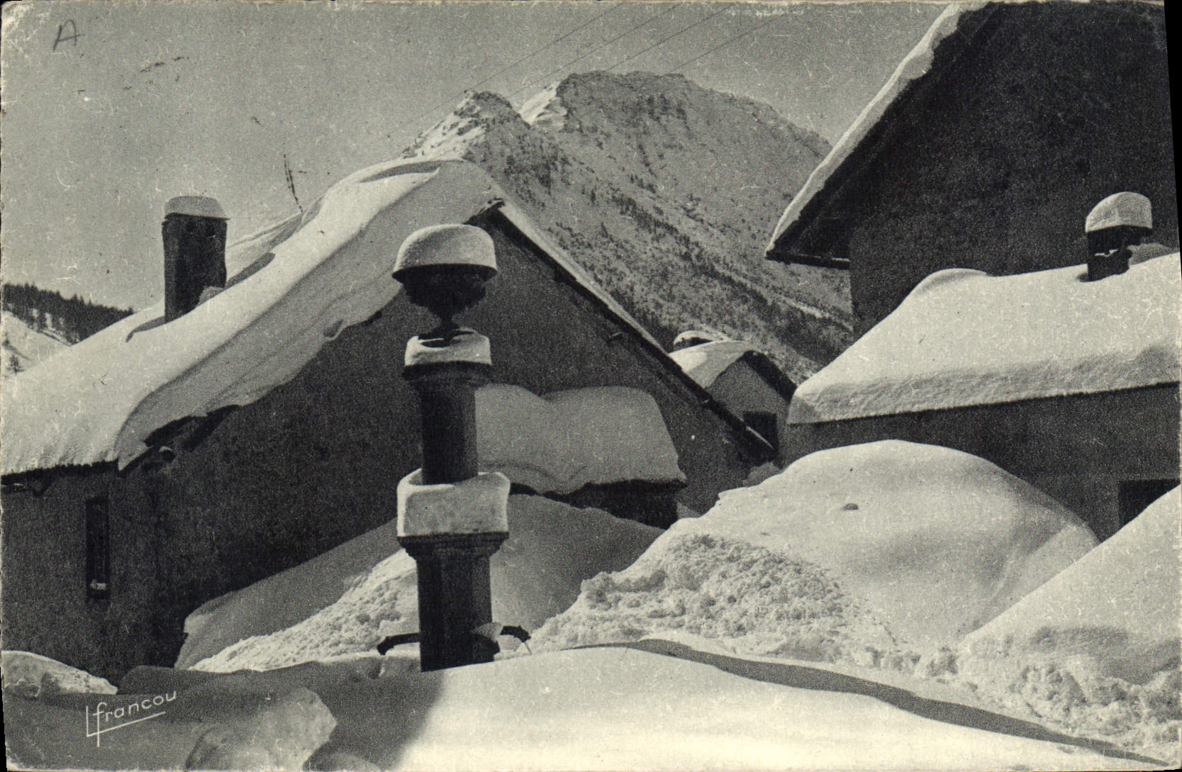 CPA Briancon Montgenevre La Vieille Fontaine