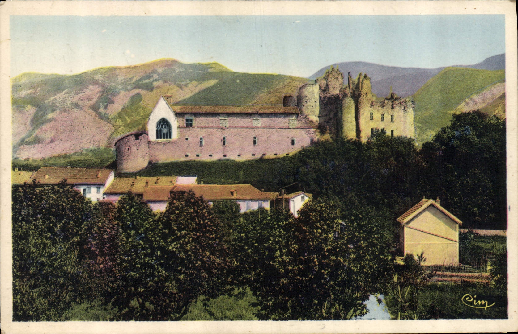 CPA Tallard Htes Alpes le Chateau 