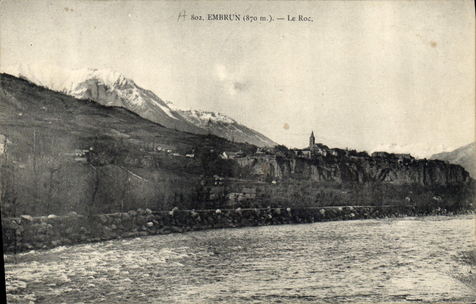 CPA Embrun le Roc 