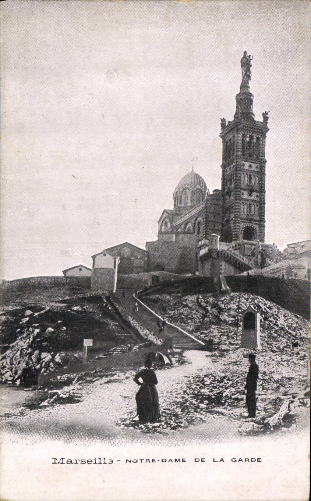 CPA Marseille Notre Dame de la Garde 