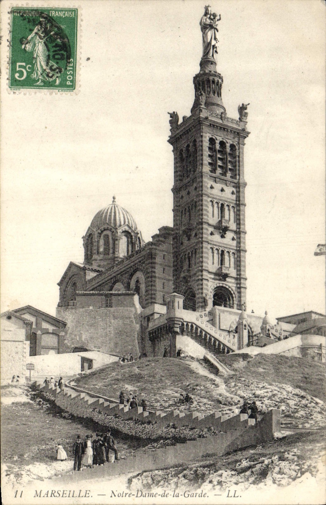 CPA Marseille Notre Dame de la Garde 