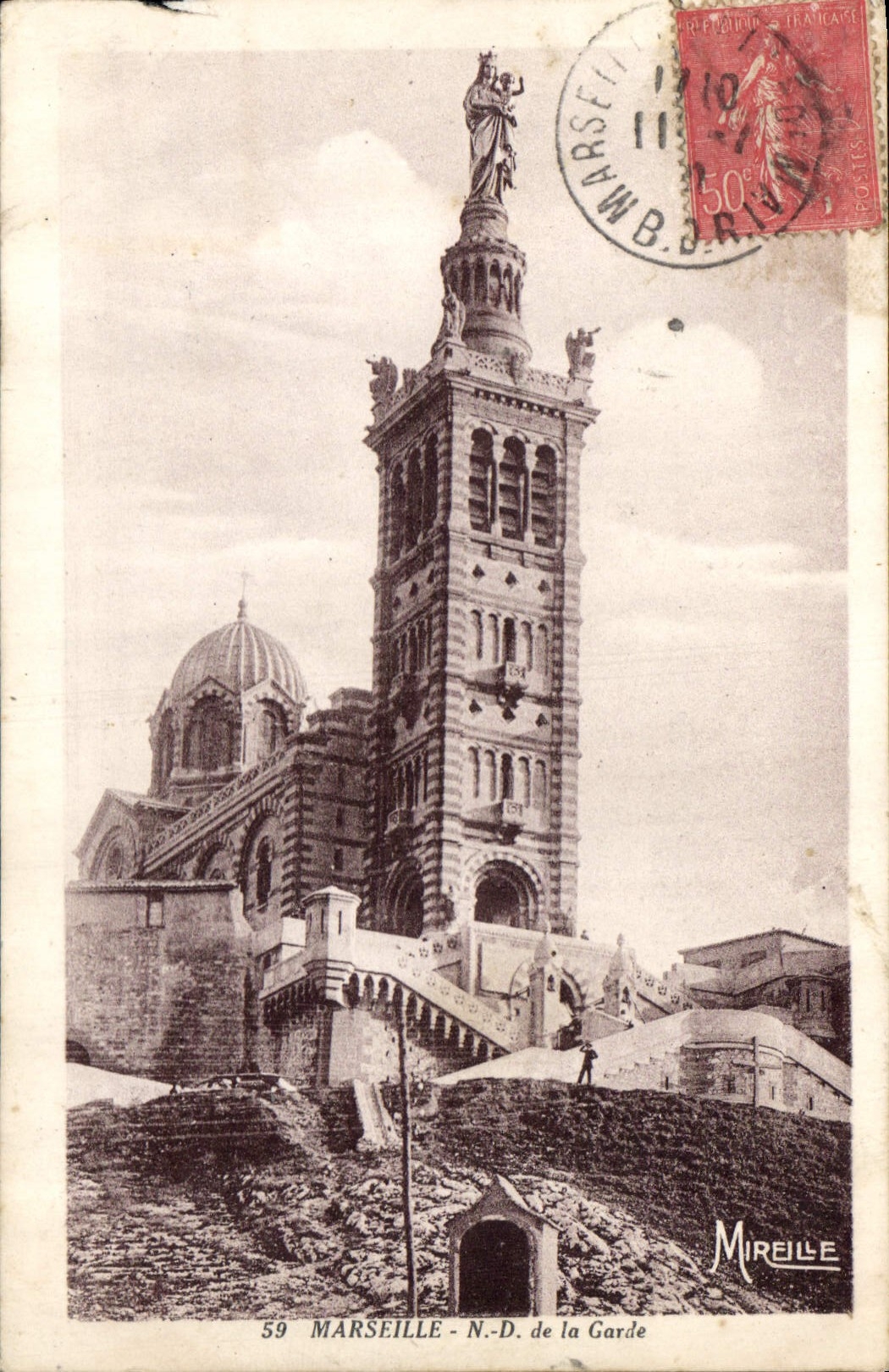 CPA Marseille N D de la Garde 