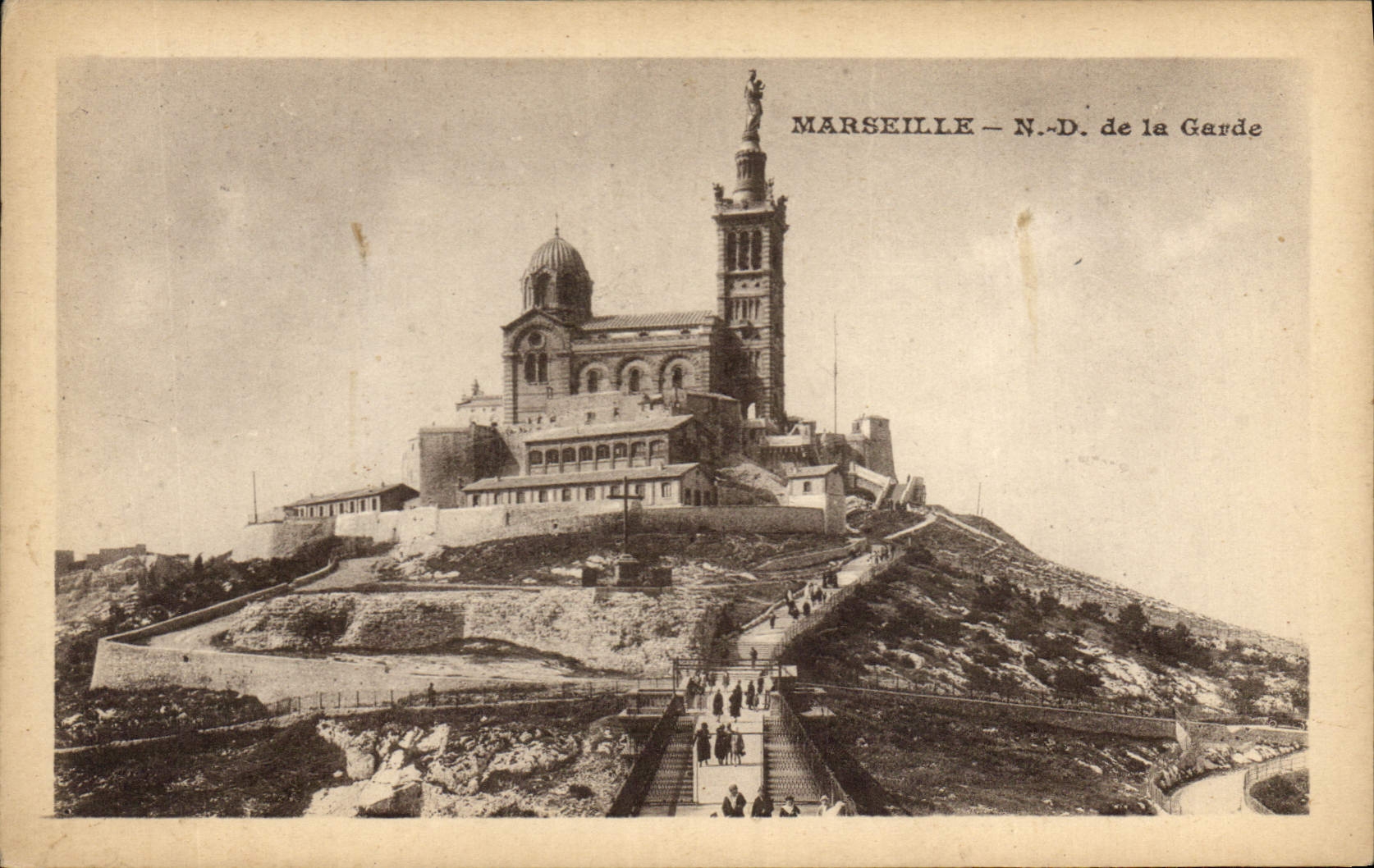 CPA Marseille N D de la Garde 
