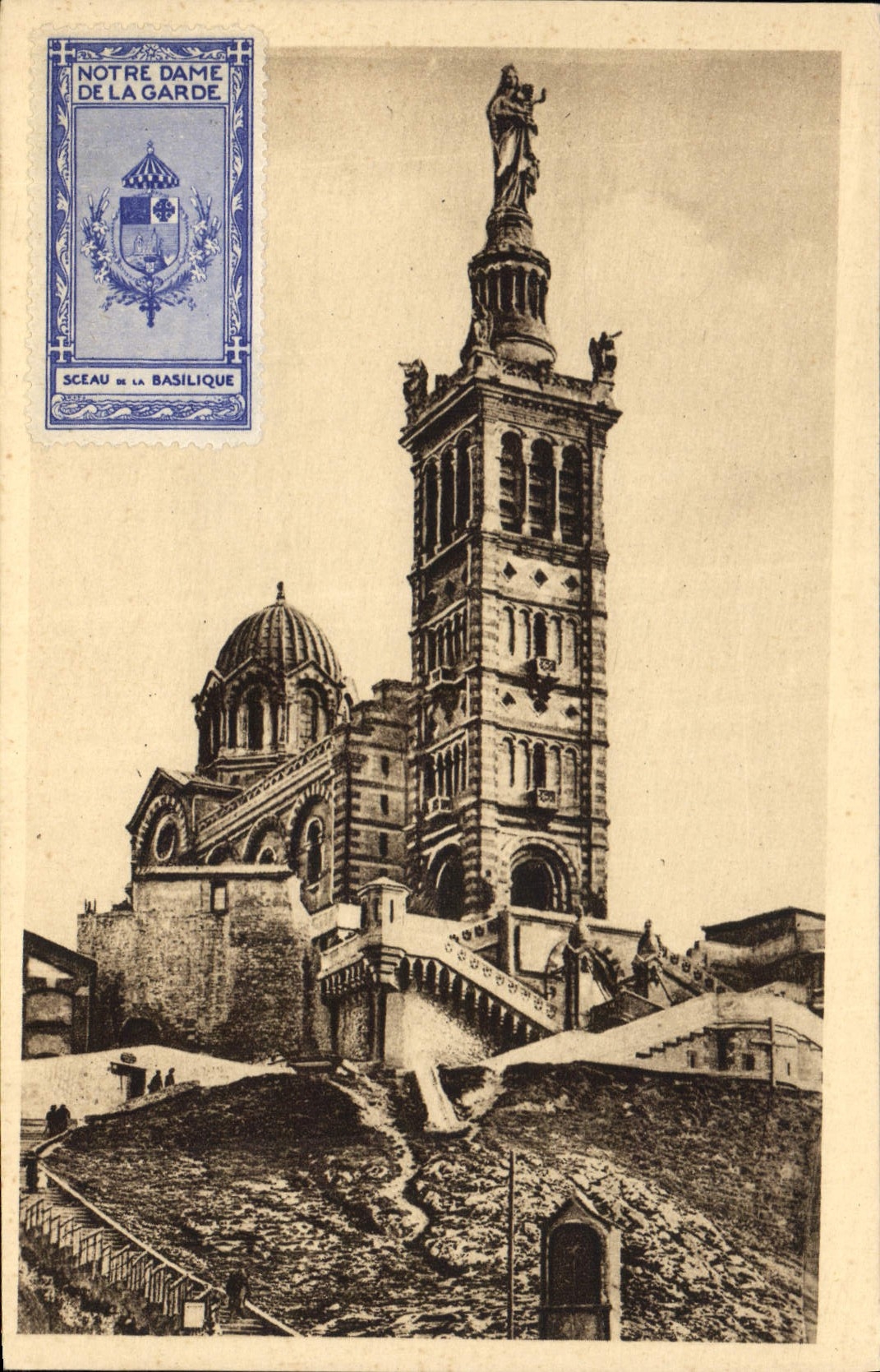 CPA Marseille N D de la Garde 1864 