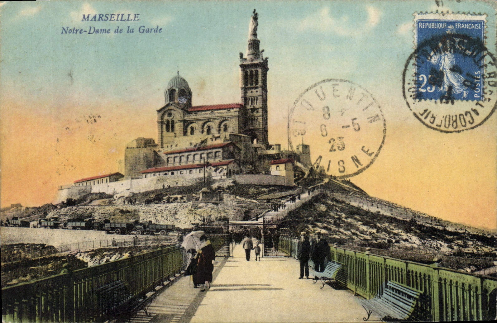 CPA Marseille Notre Dame de la Garde 