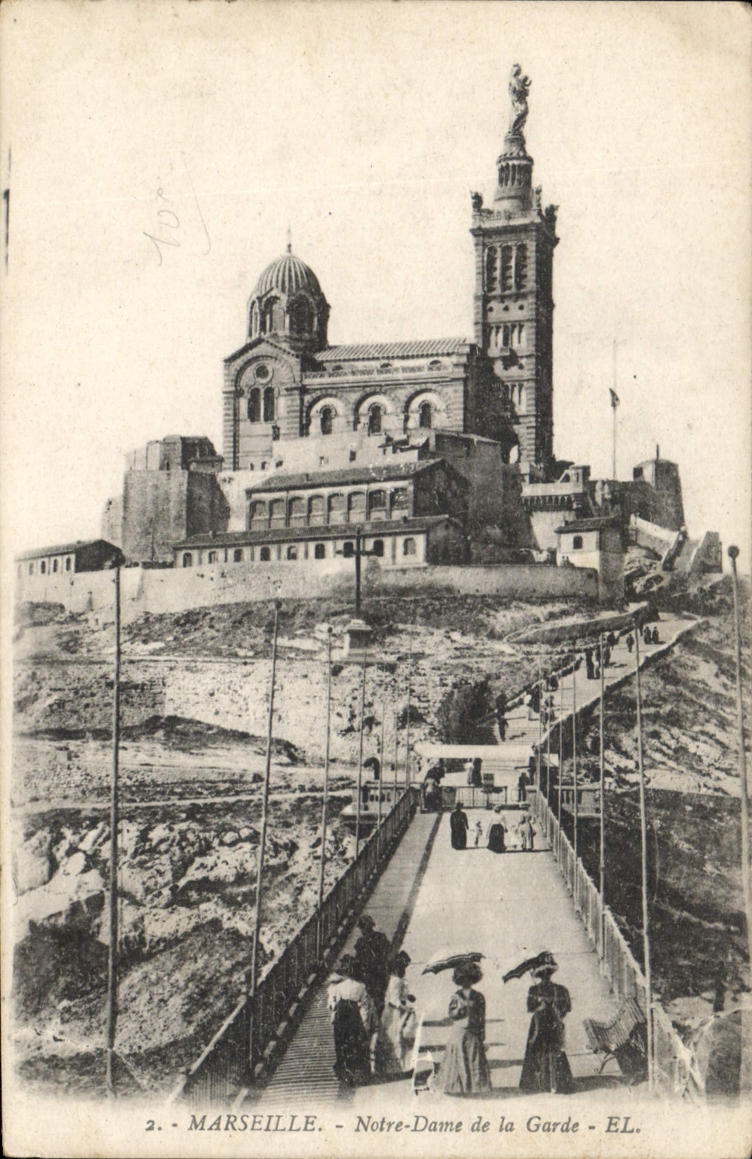 CPA Marseille Notre Dame de la Garde 