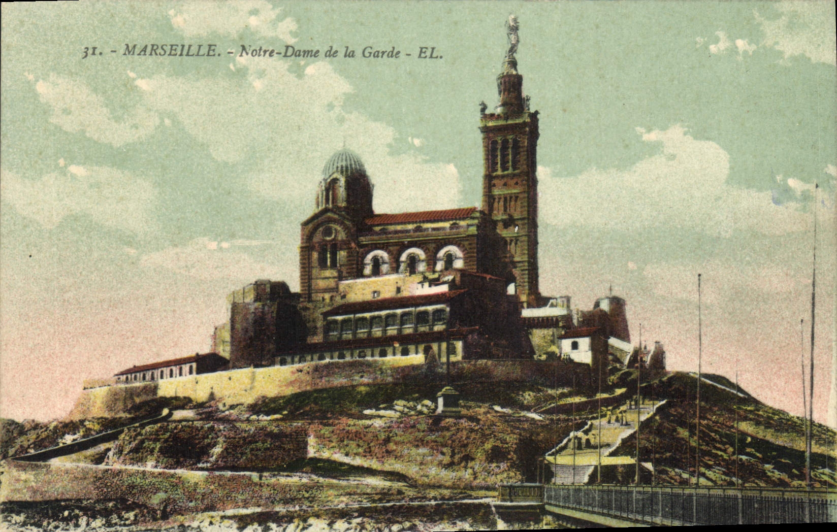 CPA Marseille Notre Dame de la Garde 
