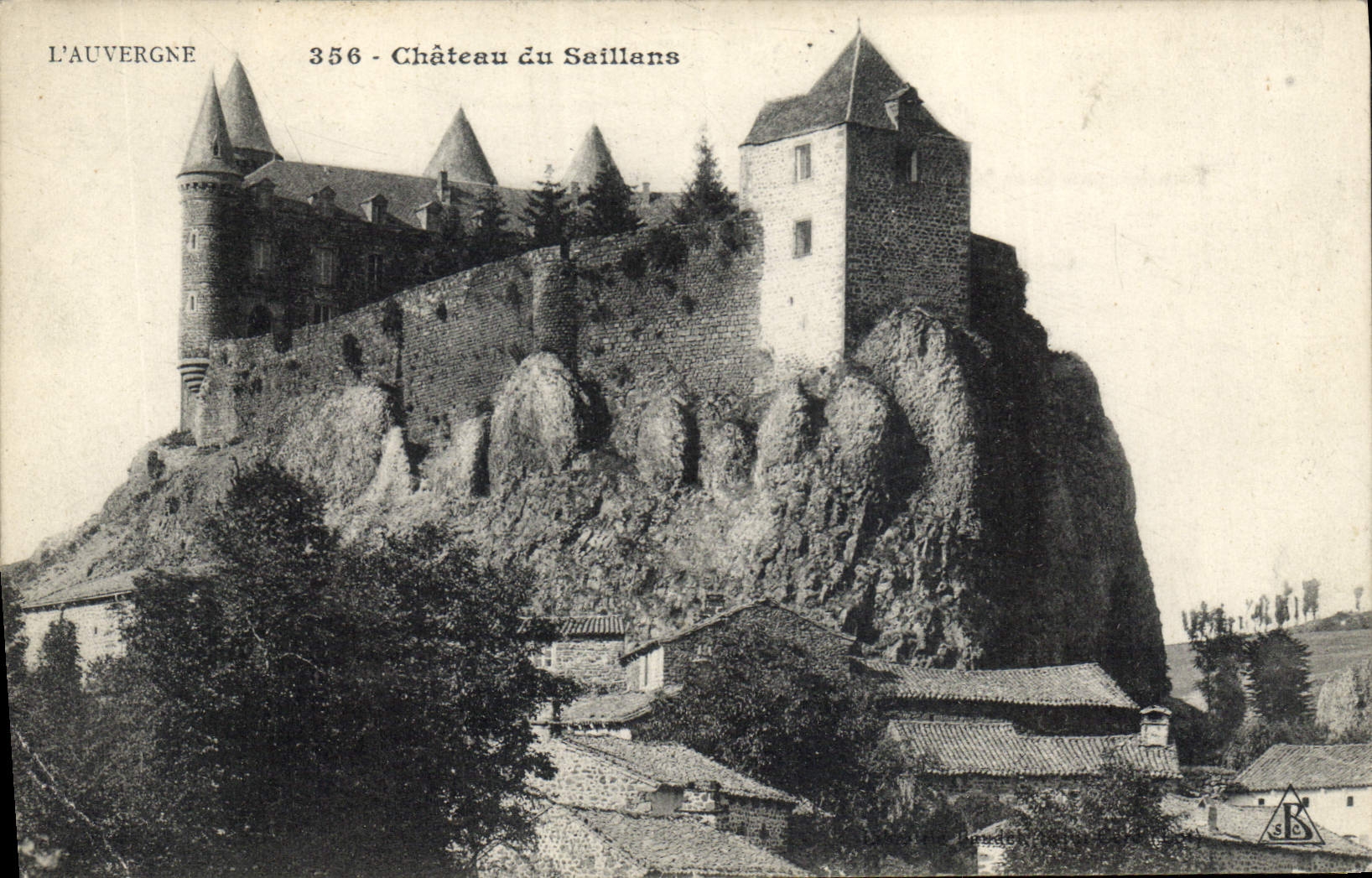 CPA L'Auvergne Chateau du Saillans 