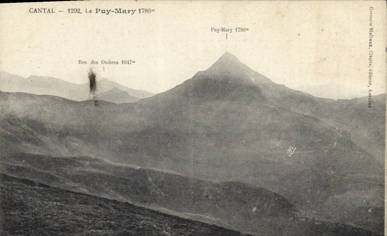 CPA Cantal le Puy Mary 