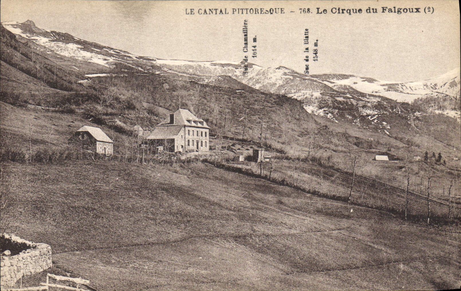 CPA Le Cantal Pittoresque le Cirque du Falgoux