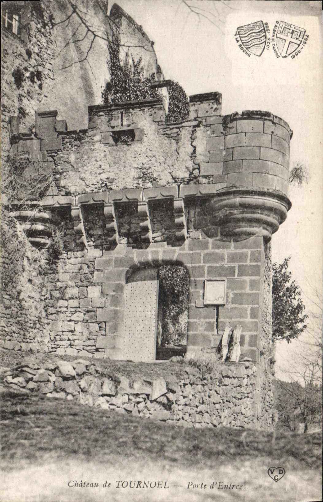 CPA Chateau de Tournoel Porte d'Entree 