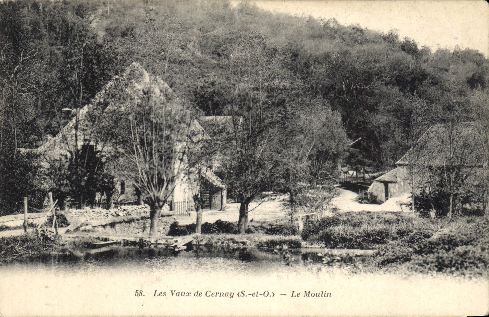 CPA Les Vaux de Cernay S et O le Moulin 