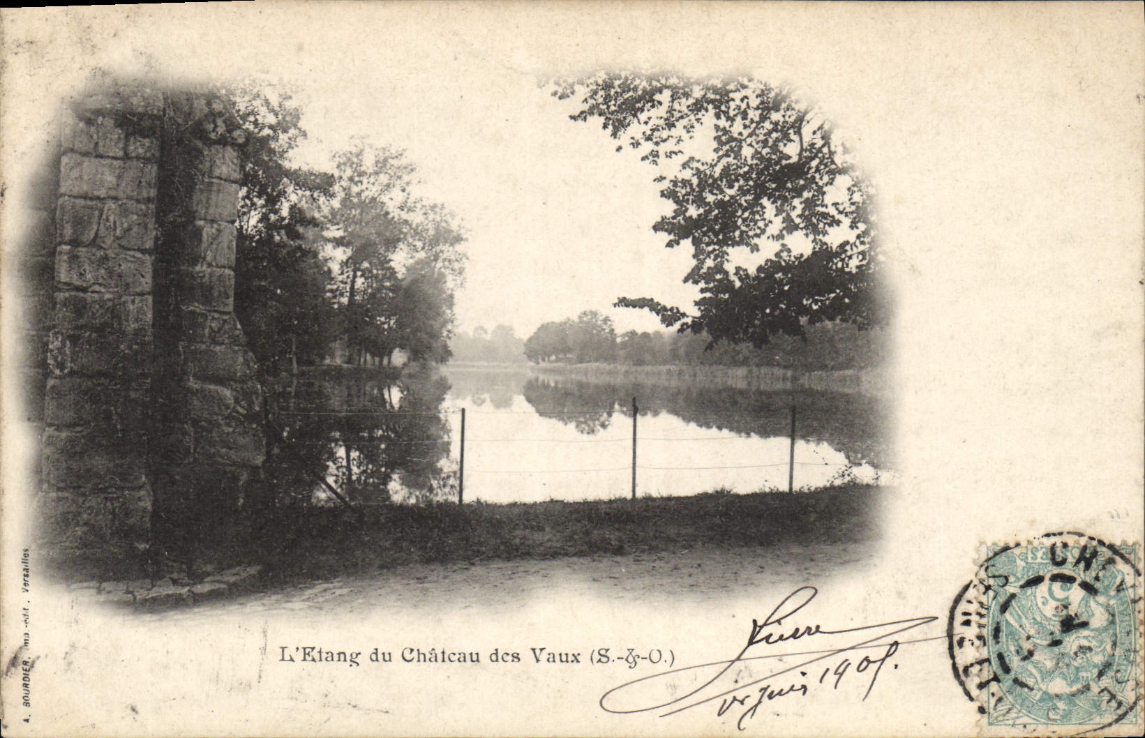CPA L'Etang du Chateau des Vaux S et O 