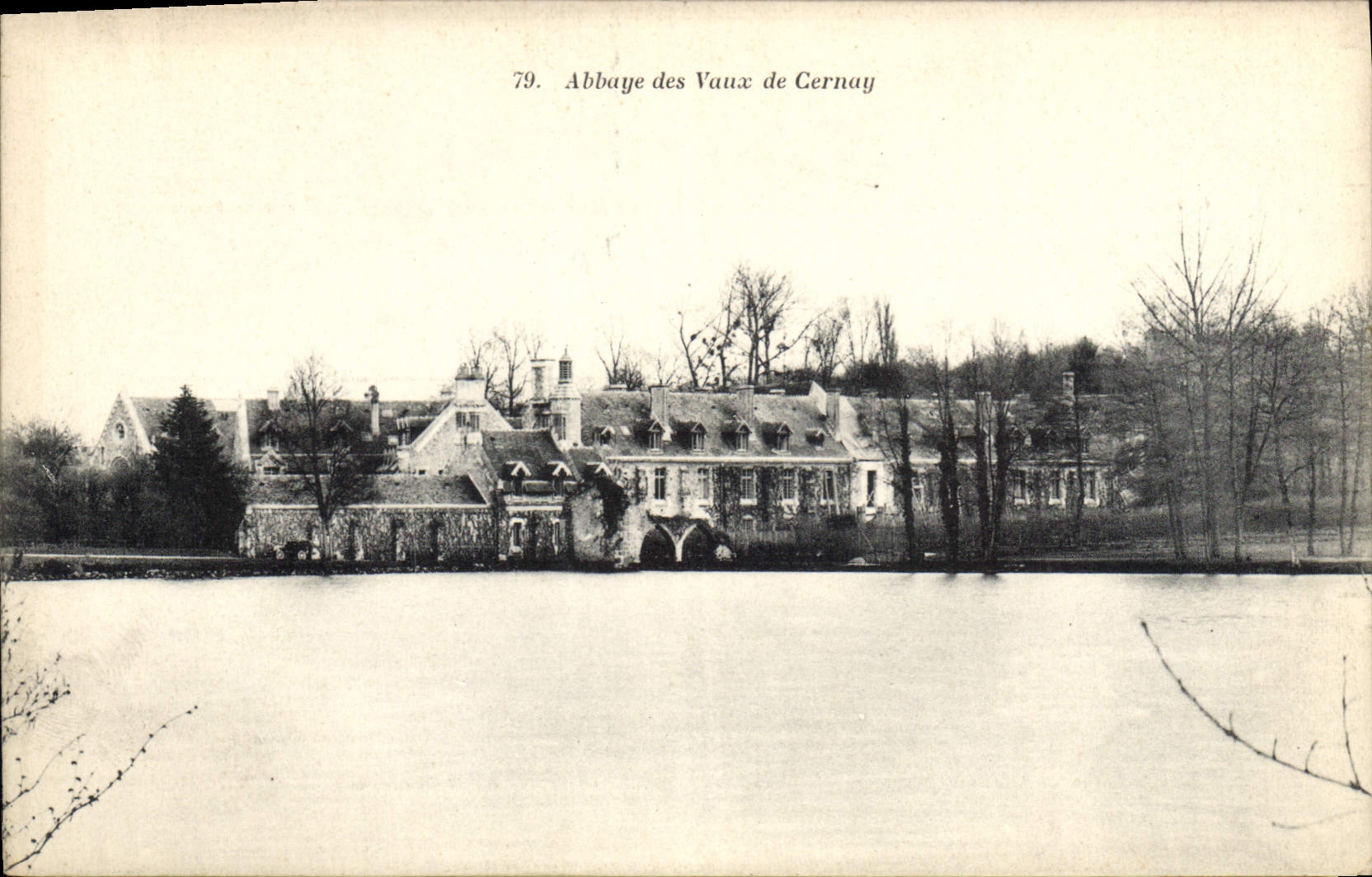 CPA Abbaye des Vaux de Cernay 