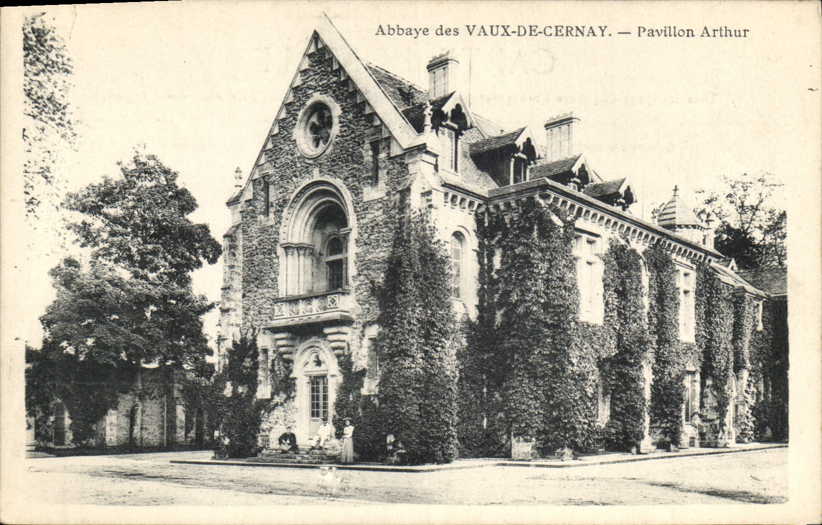 CPA Abbaye des Vaux de Cernay Pavillon Arthur