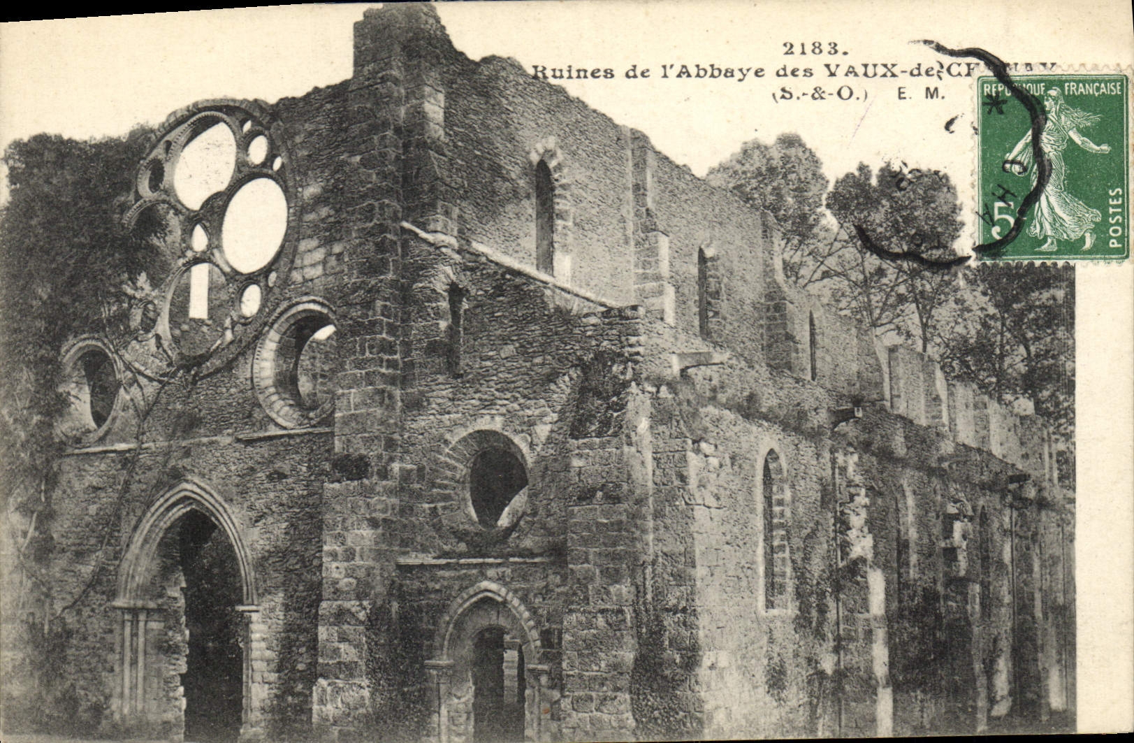 CPA Ruines de l'Abbaye des Vaux de Cernay S et O