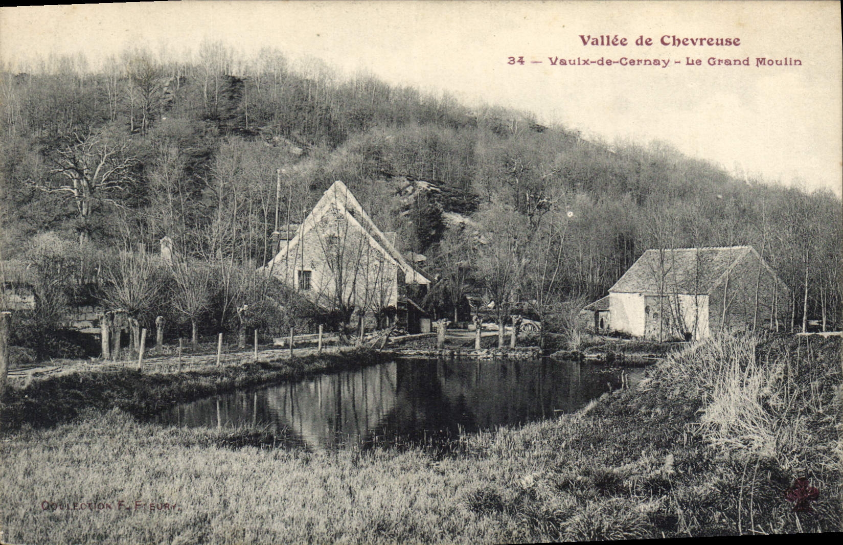 CPA Vallee de Chevreuse Vaux de Cernay le Grand Moulin
