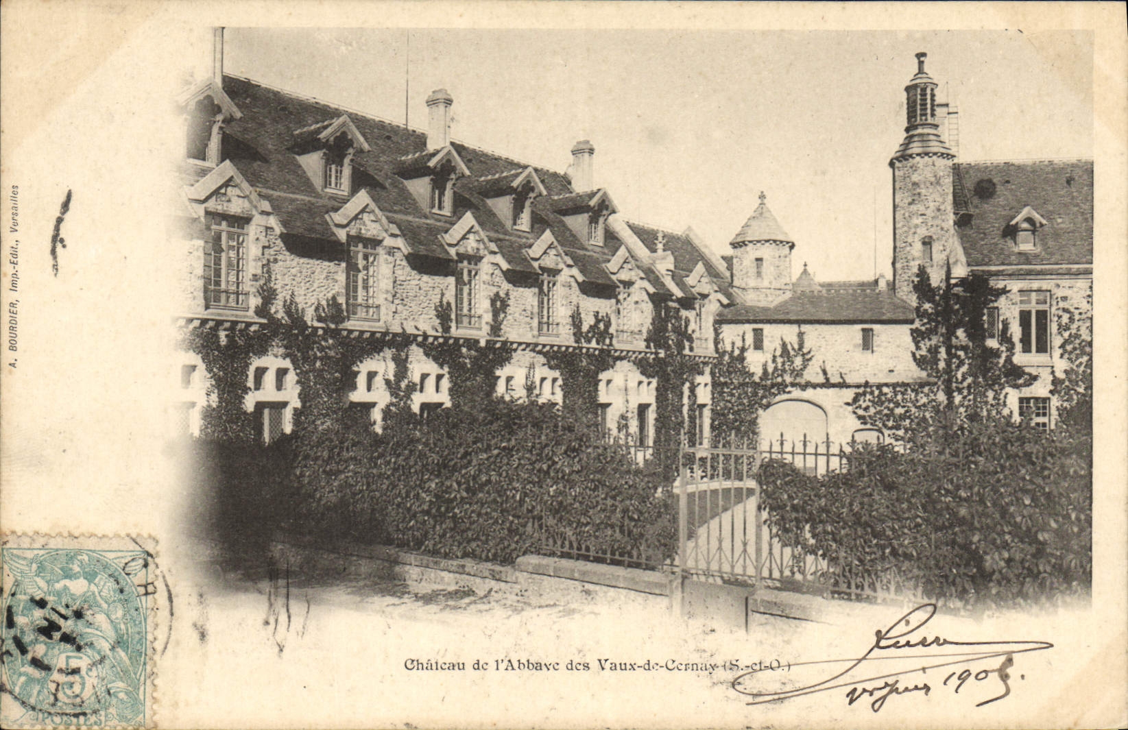 CPA Chateau de l'Abbaye des Vaux de Cernay S et O