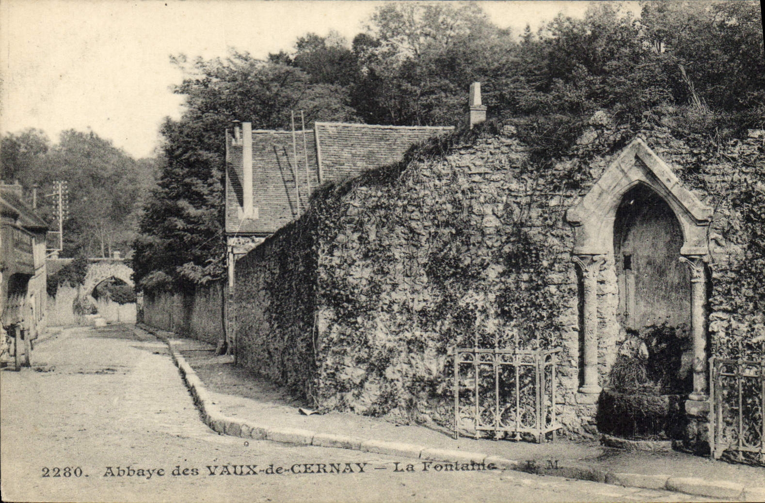 CPA Abbaye des Vaux de Cernay la Fontaine