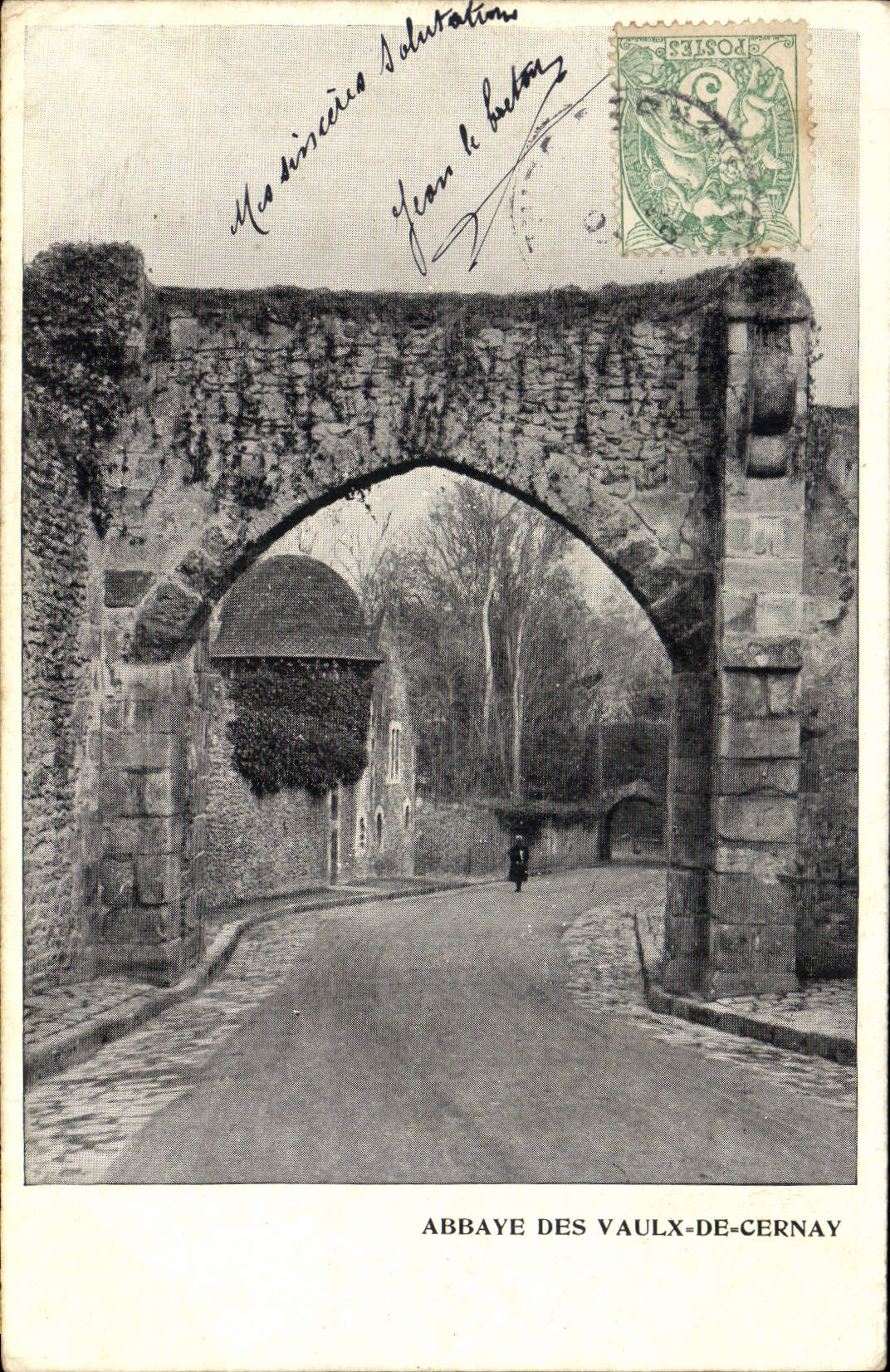 CPA Abbaye des Vaux de Cernay 