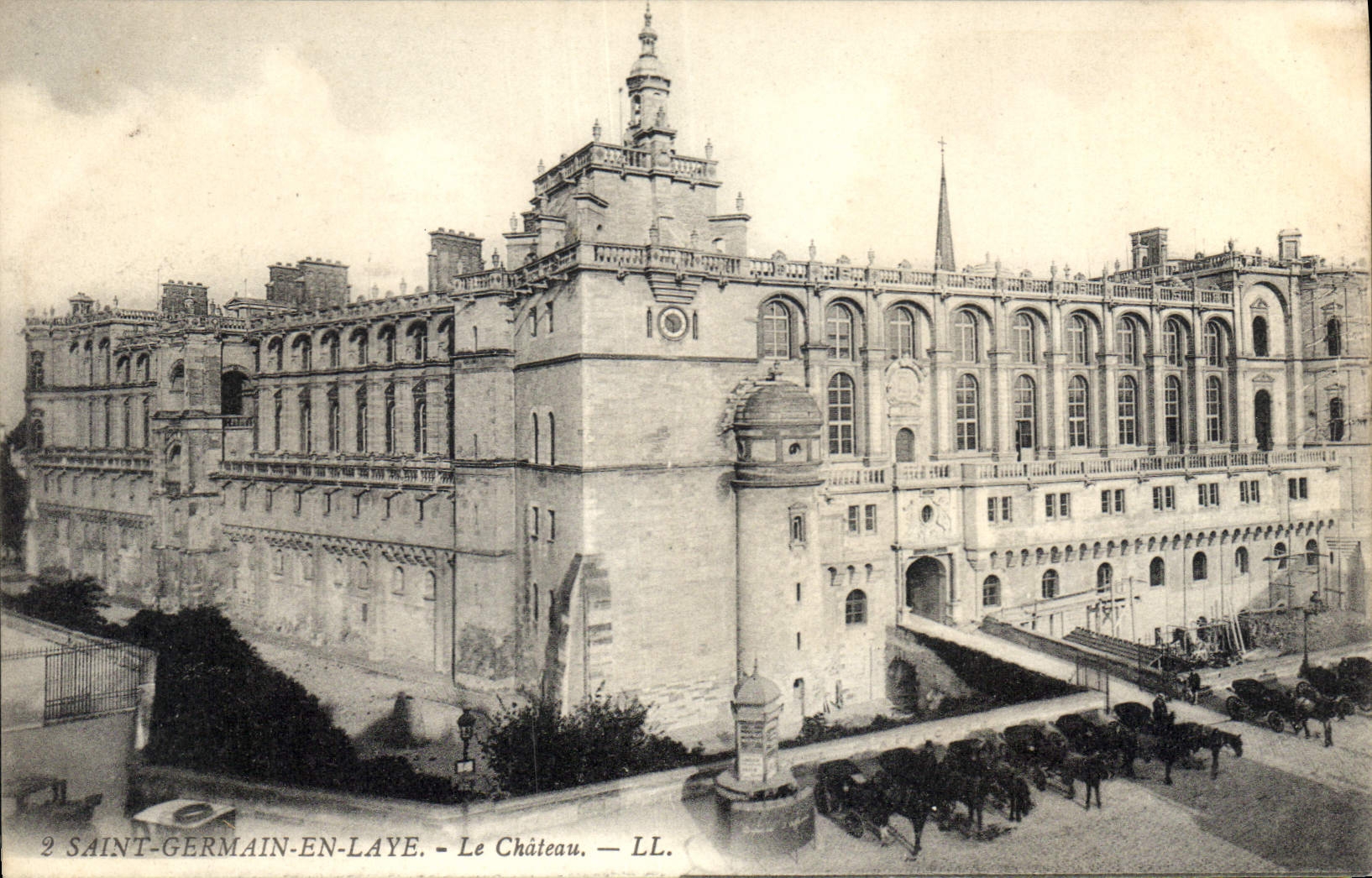 CPA Saint Germain en Laye le Chateau 
