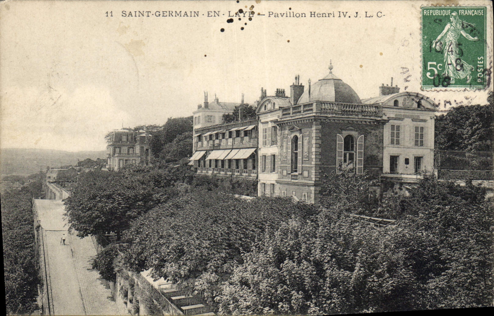 CPA Saint Germain en Laye Pavillon Henri IV 