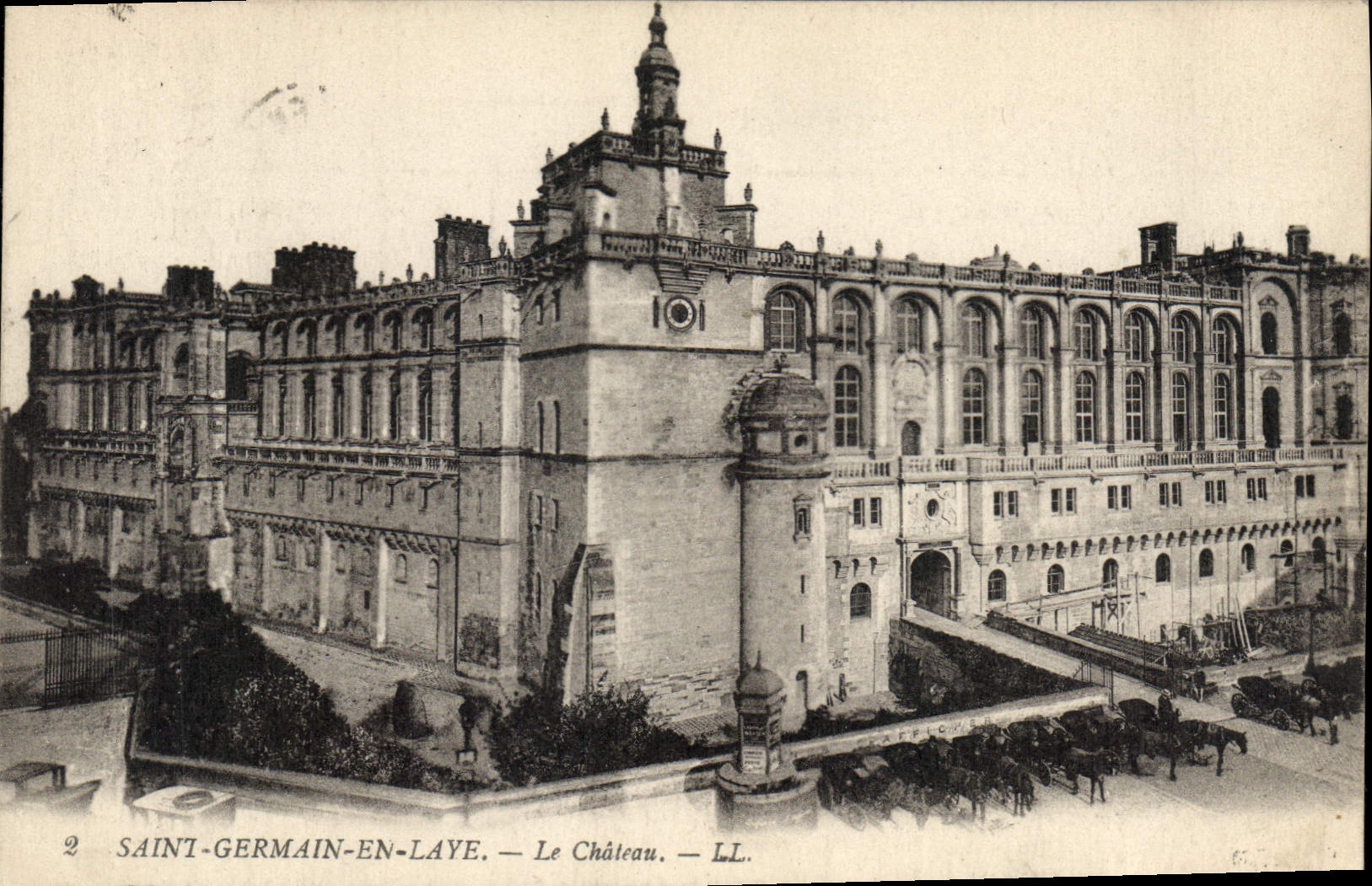 CPA Saint Germain en Laye le Chateau 