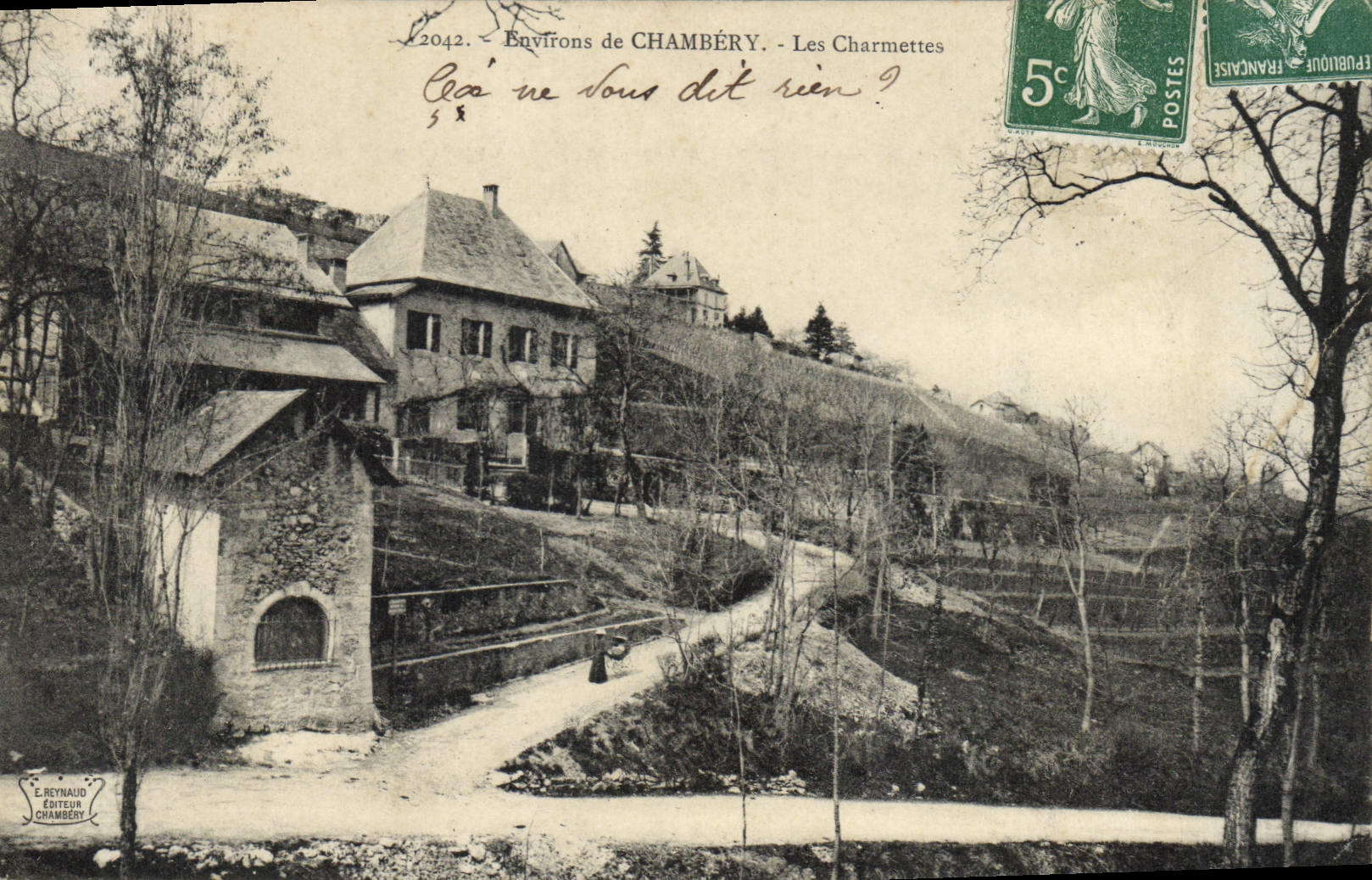 CPA Environs de Chambery les Charmettes 