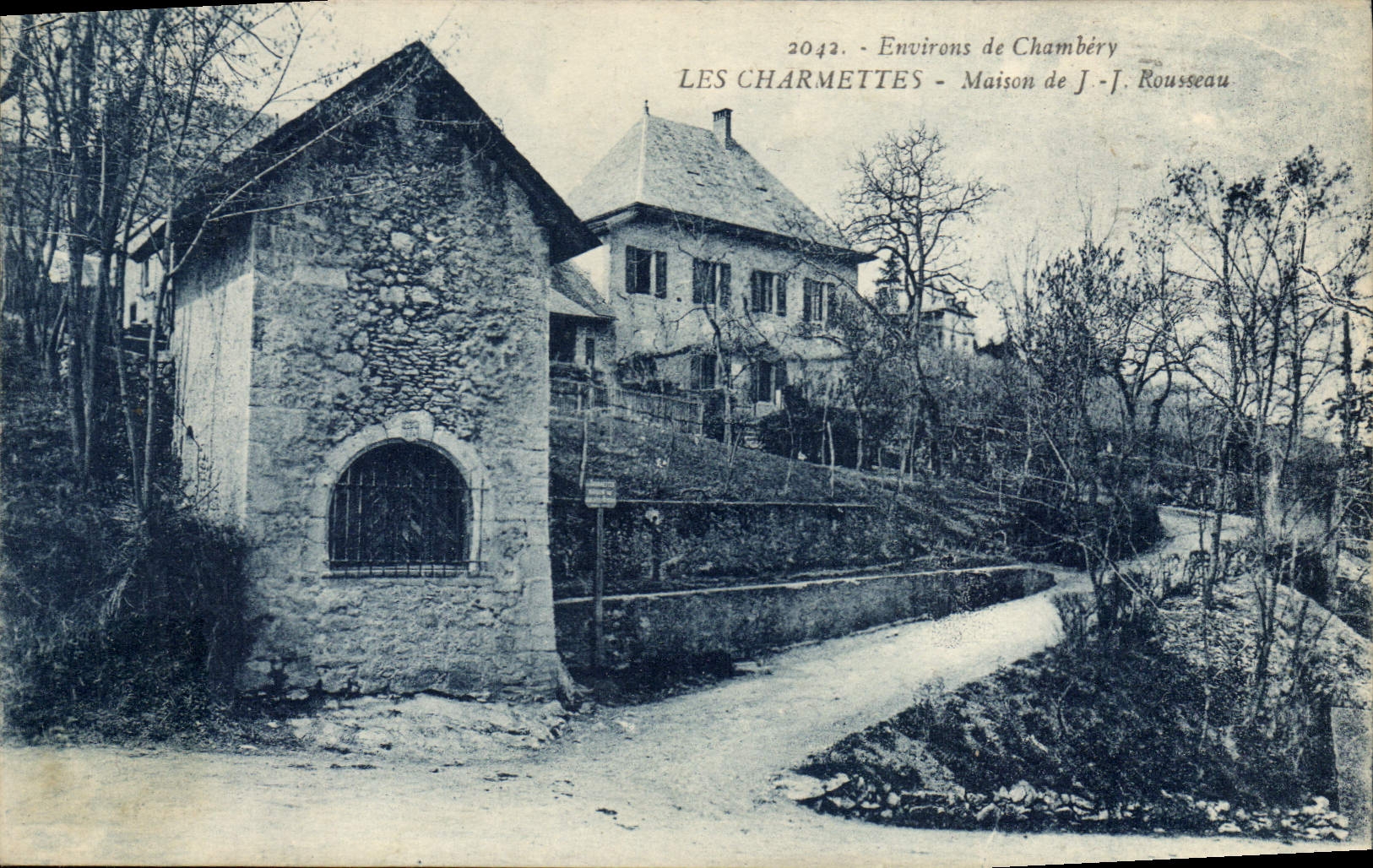 CPA Environs de Chambery les Charmettes Maison de JJ Rousseau 