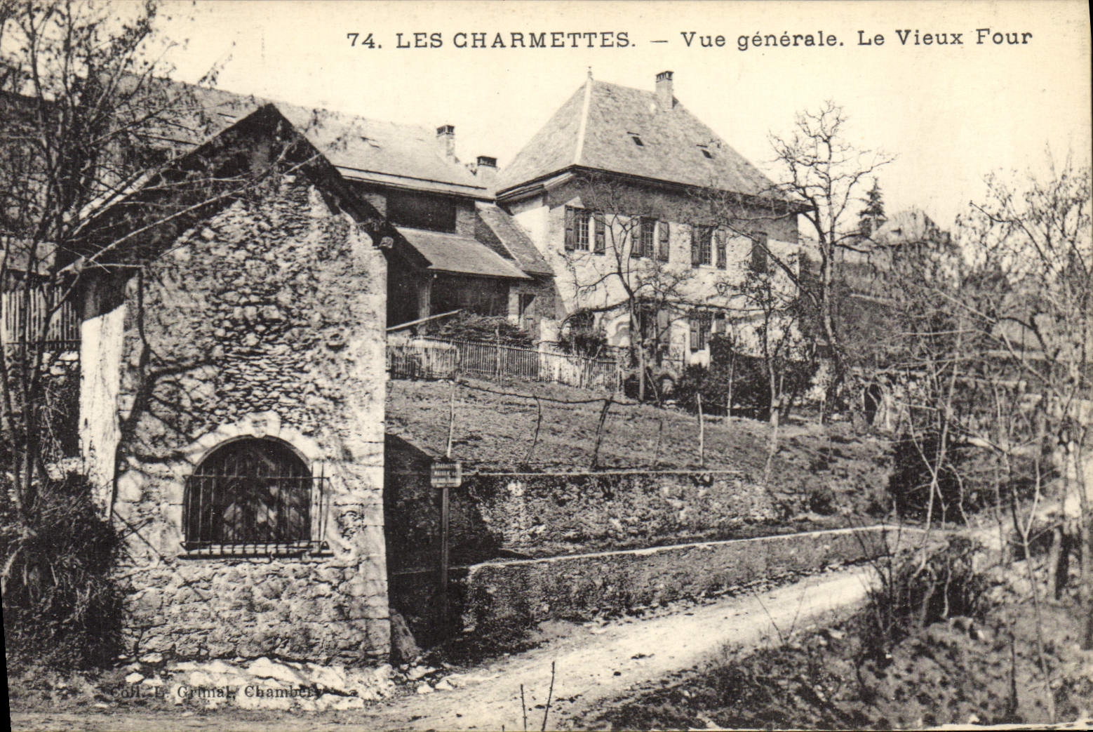 CPA Les Charmettes vue generale le Vieux Four 