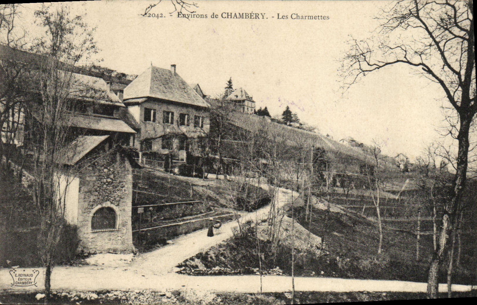 CPA Environs de Chambery les Charmettes 