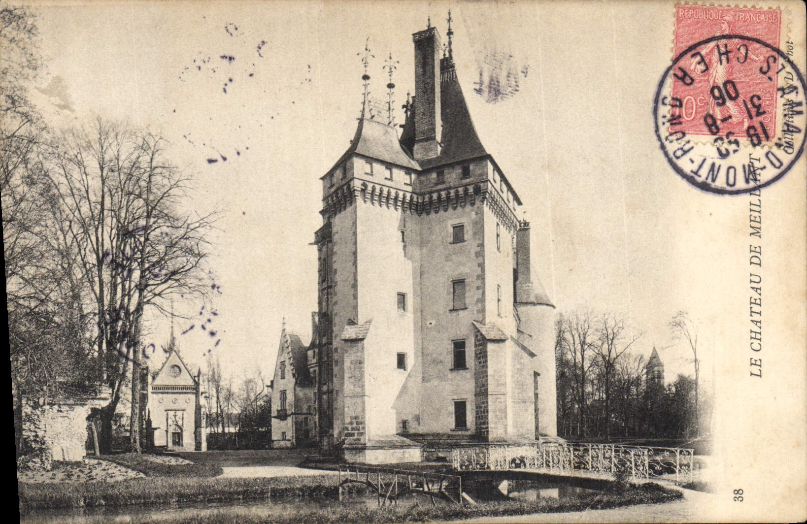 CPA Le Chateau de Meillant 