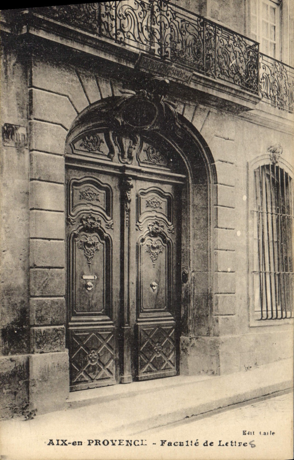 CPA Aix en Provence Faculte de Lettre