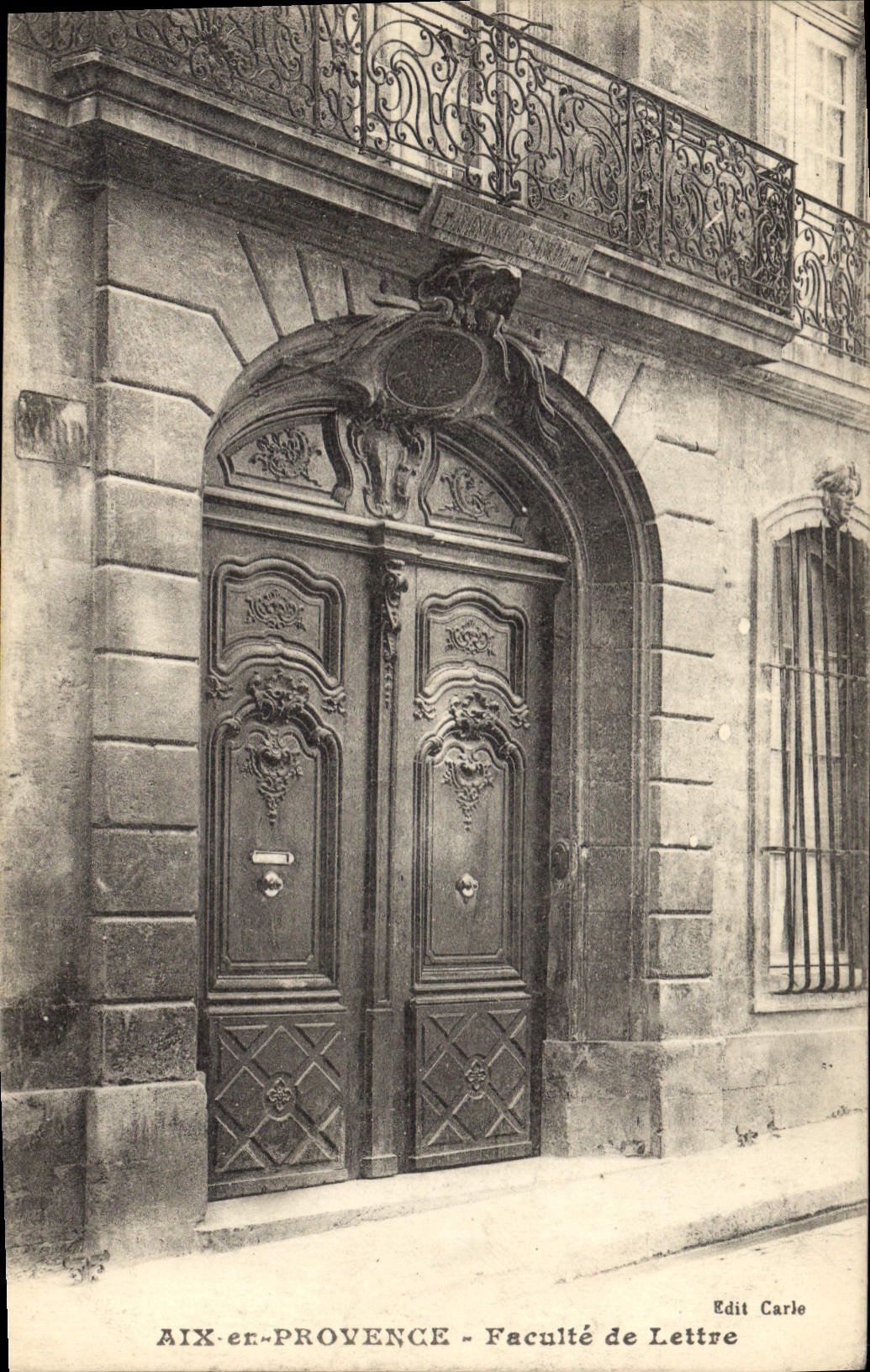CPA Aix en Provence Faculte de Lettre 