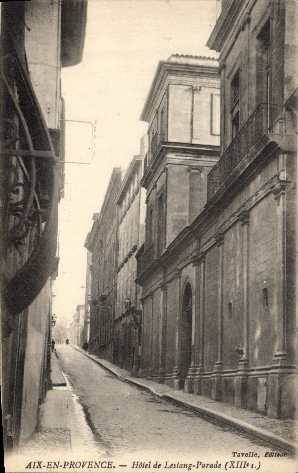 CPA Aix en Provence Hotel de Lestang Parade XIII 