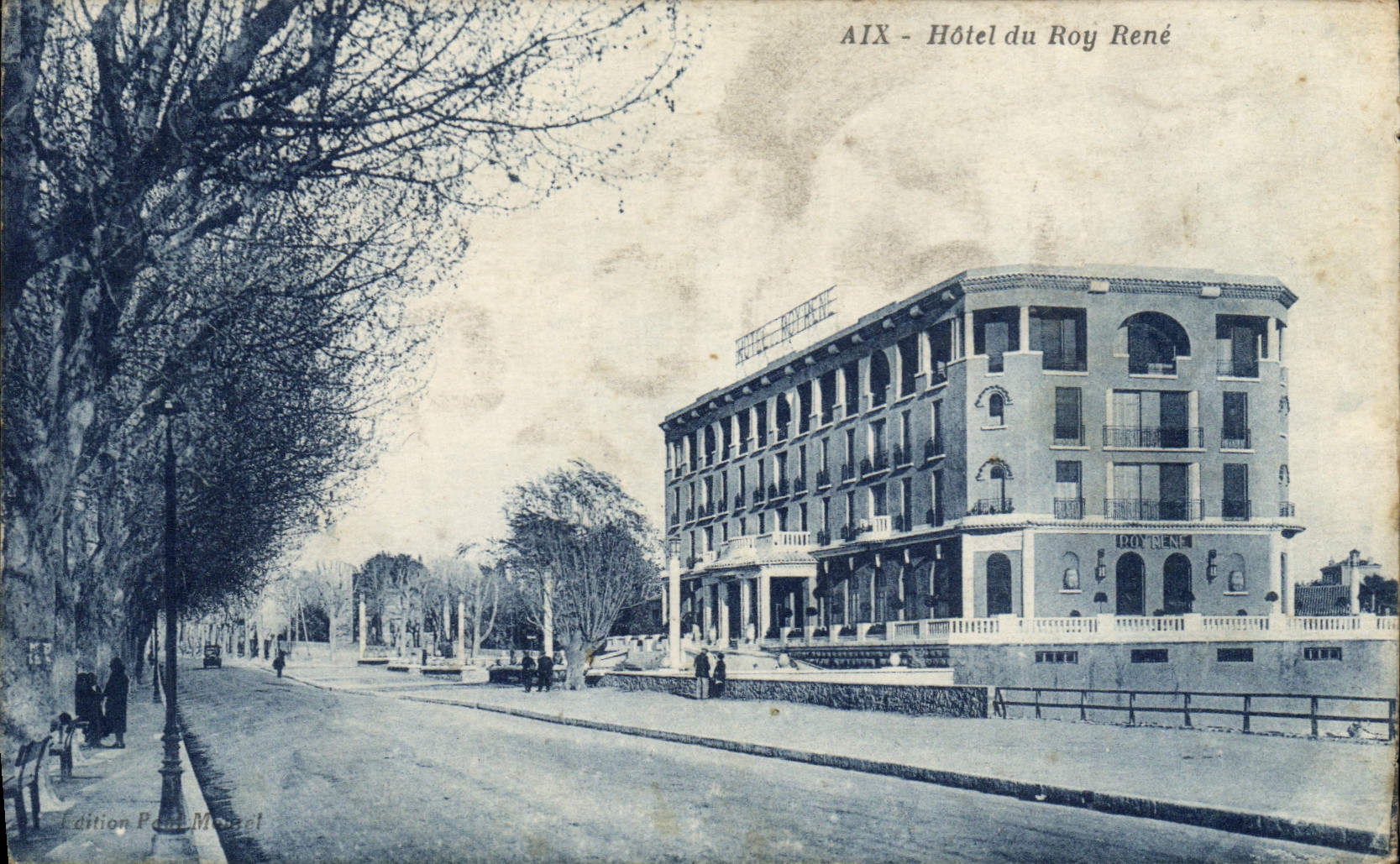 CPA Aix Hotel du Roy Rene 