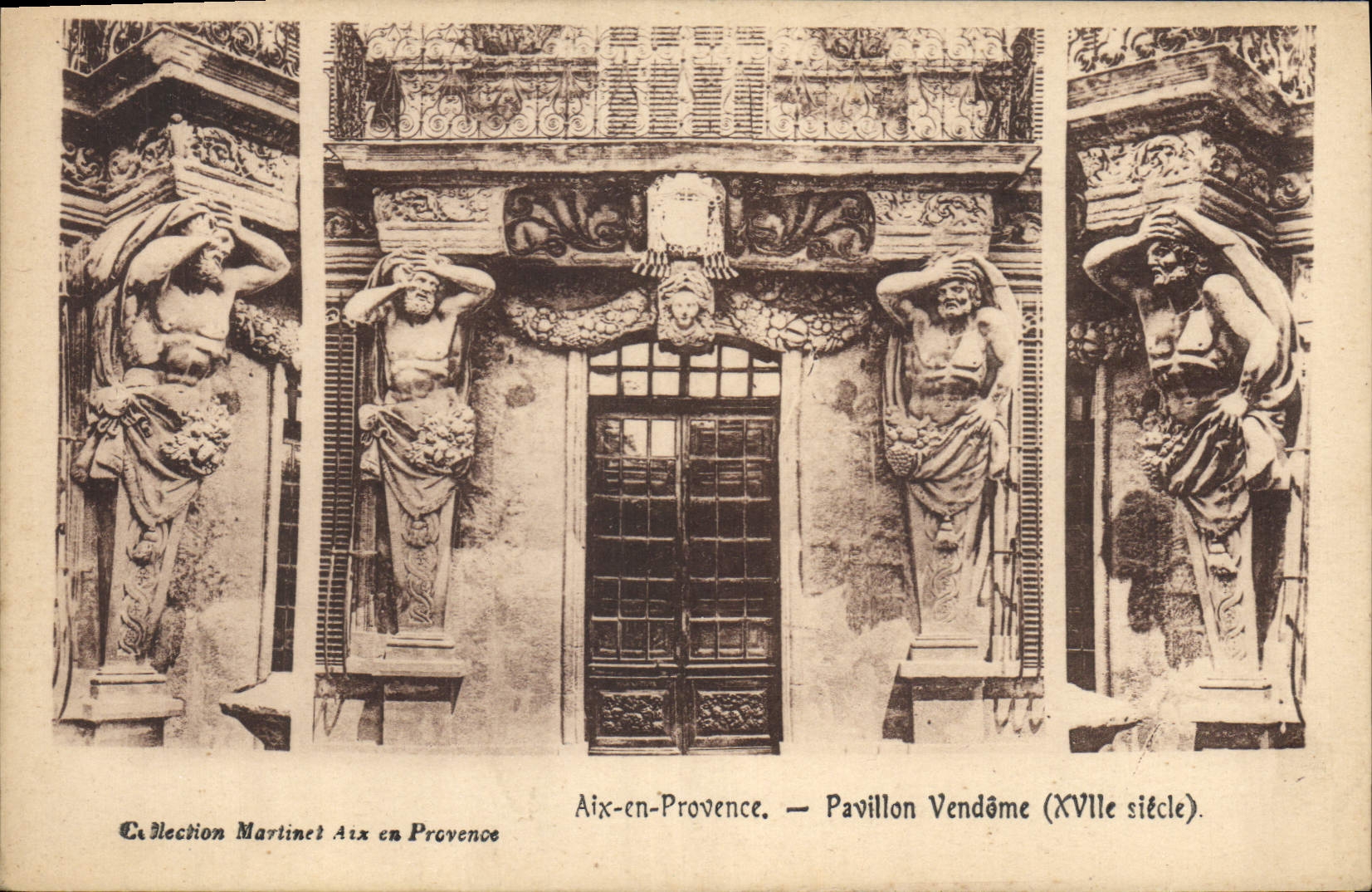 CPA Aix en Provence Pavillon Vendome XVII siecle 