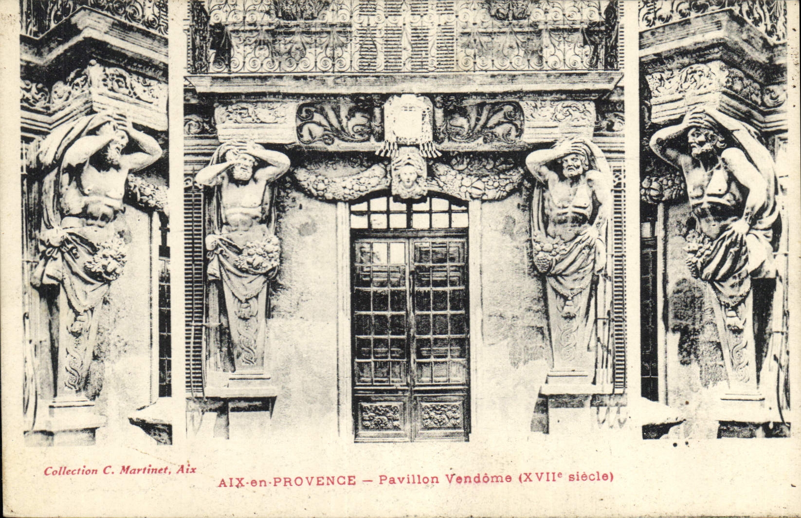 CPA Aix en Provence Pavillon Vendome XVII siecle 